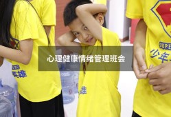 心理健康情绪管理班会4939