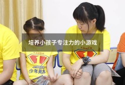 培养小孩子专注力的小游戏（30个专注力训练小游戏）