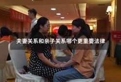 夫妻关系和亲子关系哪个更重要法律（夫妻关系比亲子关系重要）