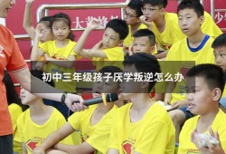 初中三年级孩子厌学叛逆怎么办（一年级厌学情绪很严重）