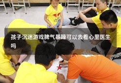 孩子沉迷游戏脾气暴躁可以去看心里医生吗（心理医生能治疗沉迷游戏）