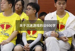 关于沉迷游戏的议600字（拒绝沉迷游戏作文600字）