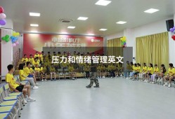 压力和情绪管理英文（情绪和压力管理）