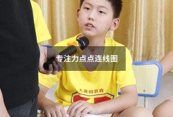 专注力点点连线图（专注力图案训练图）
