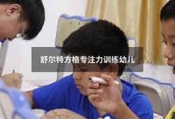 舒尔特方格专注力训练幼儿（专注力训练方法舒尔特）